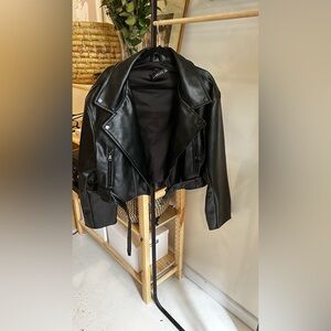 LIONESS faux leather jacket